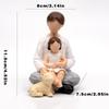 Cross-border Resin Figurine: Girl Hugging Horse Angel Statue - Home Decor Desktop Small Handicraft.