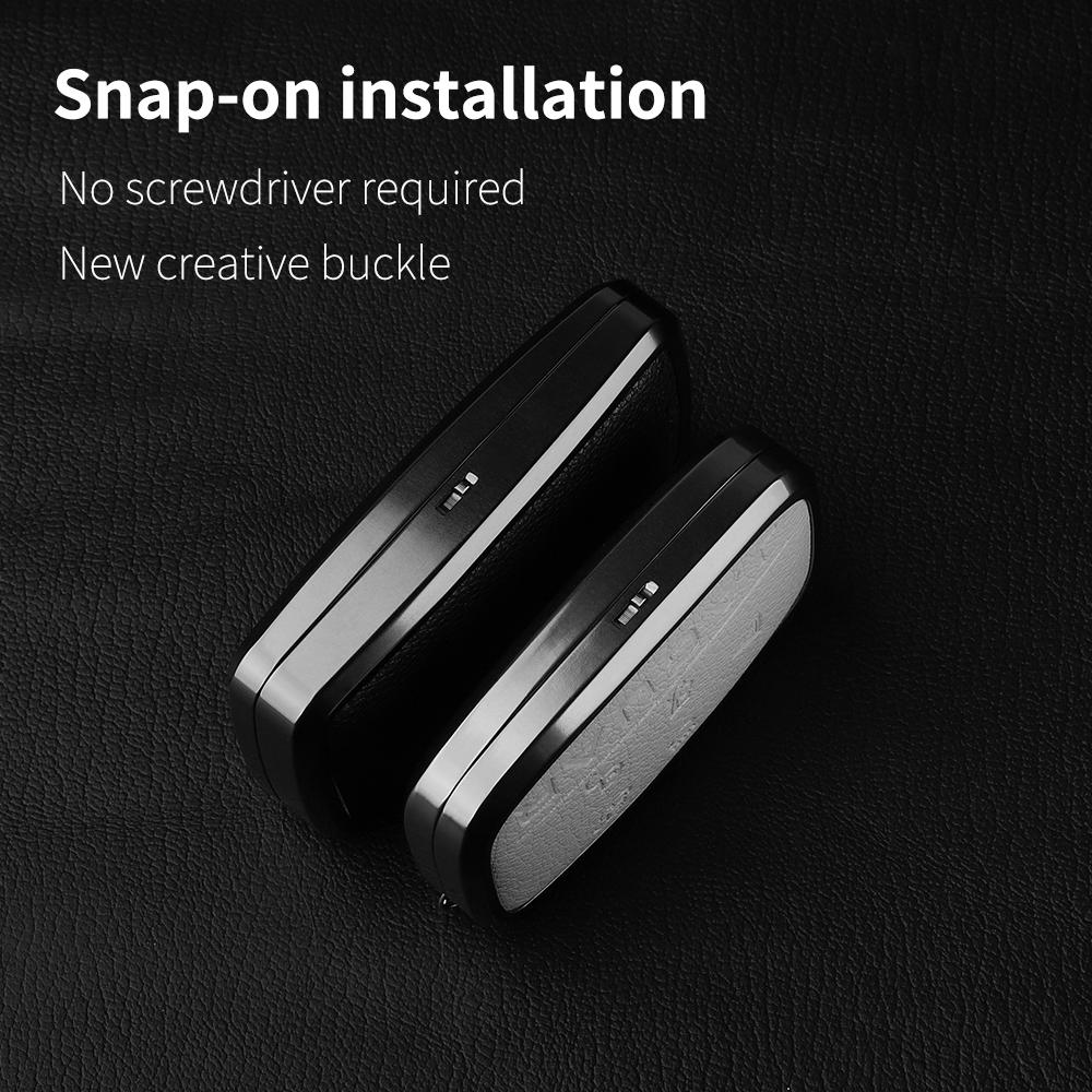 Aluminiumlegierung Ziegenleder Auto Schlüsselhülle Abdeckung für Jaguar JLR XF XJ XE XJL XFL I-PACE E-PACE F-Pace Auto Schlüsselhülle Schutz Fob