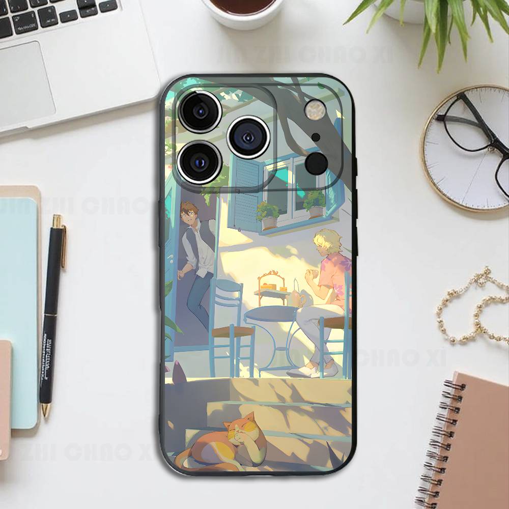 Great P-Pretender Makoto Silicone Soft Phone Case For IPhone17 16 15 14 13 12 11 Pro Max Plus X XR SE Cover