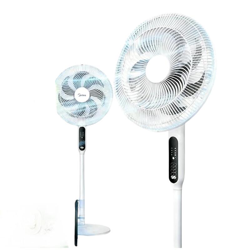 Midea 7-Blade Energy-Saving Floor Fan with Remote Control CN plug (adapter included)
