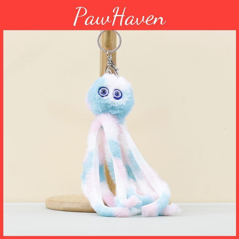 Cartoon Octopus Plush Keychain Soft Toy Perfect Backpack Collecting Accessories