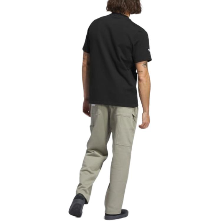 adidas Originals Shmoofoil Heavyweight Painter Pants Loose Comfortable Versatile Casual Pants Unisex Pants Khaki IZ4869
