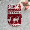 Summer Christmas Vest Pet Dog Dog Cat Thin Breathable Teddy Bigbear Small Dog Pet Clothing
