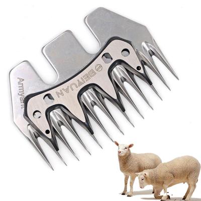 Sheep/Goats Shears Convex Comb Cutter Shearing Clipper 9/13 Tooth Straight/Curved Blade For Sheep Clipper Shears Scissorsd