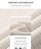 Petite 145cm Chenille Wide-Leg Fleece-Lined Pants: Women's Autumn/Winter Loose Height-Enhancing Casual Pants