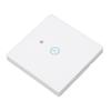 Wireless Light Switch Tempered Glass Panel Smart Touch Wall Switch 433MHz with Receiver