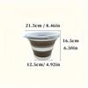 1pc Collapsible Multi-Use Bucket - Space-Saving Foldable Design for Car Washing/Camping/Fishing
