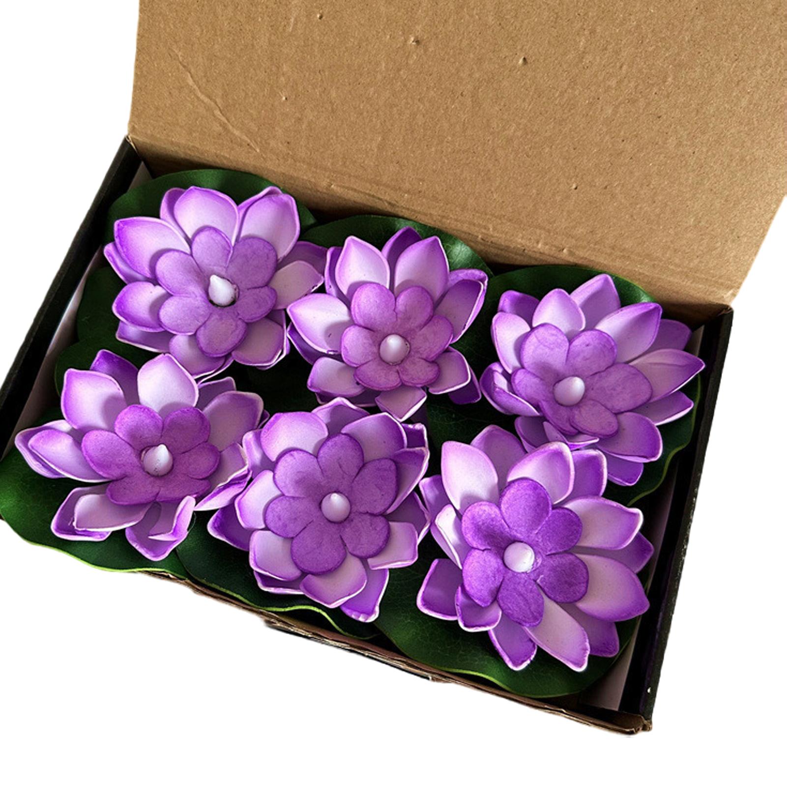 

Battery Powered Pond Lights Floating Lotus Lights For Festivals And Weddings Floating Candles Water