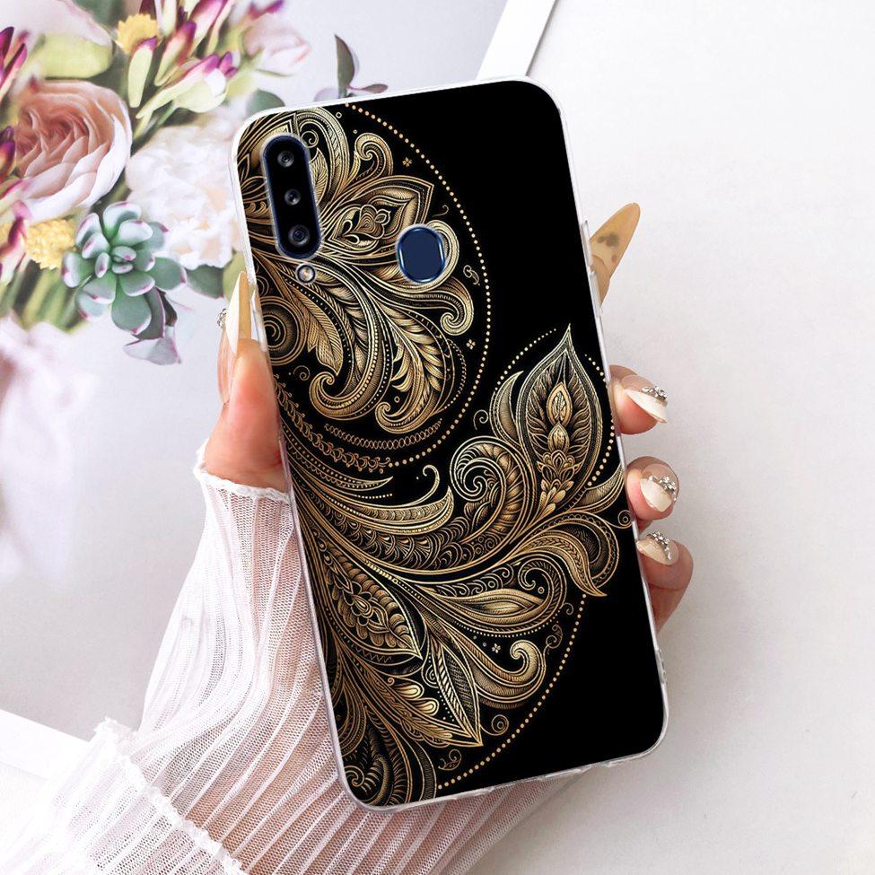 Clear Cover For Samsung A20s Case SM-A207F Cute Fashion Butterfly Funny Painted Casing For Samsung Galaxy A20s SM-A207M SM-A2070
