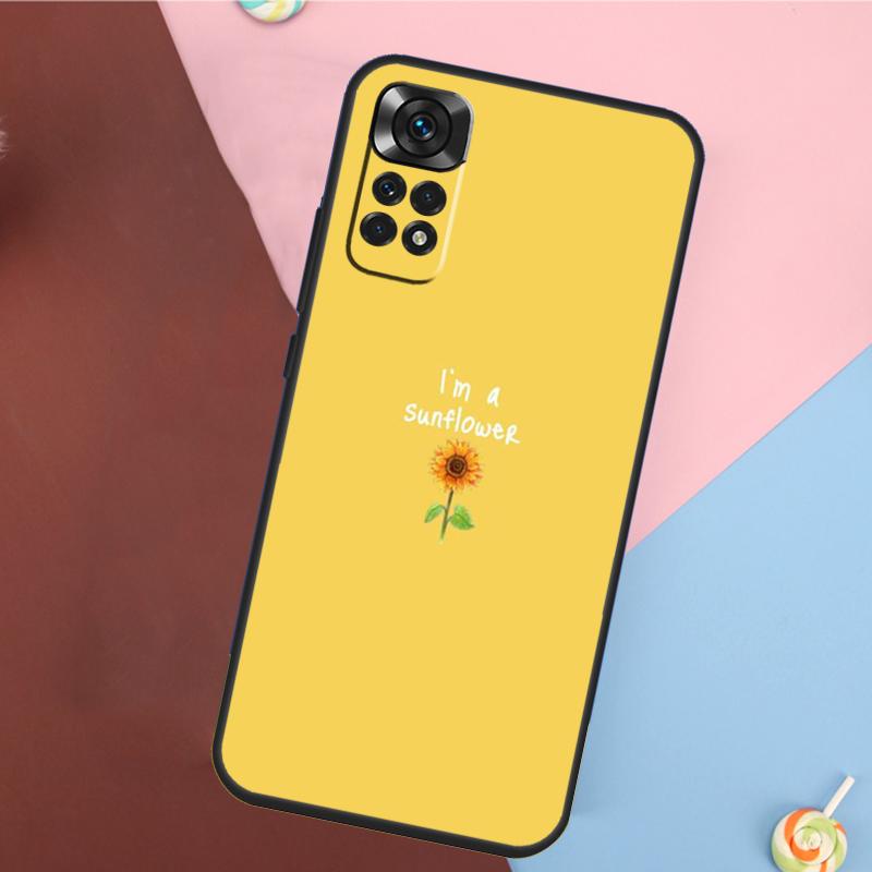 Daisy Sunflower Floral Flower Cover For Xiaomi Redmi Note 13 Pro 14 12 11 9 10 9S 10S 11S 12S Redmi 14C 10C 12C 13C Case