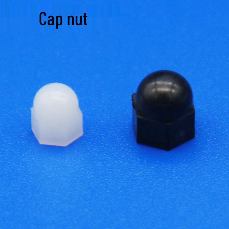 Nylon Cap Nut Cover, Insulation Decorative Round Head Screw Caps (1000 pcs, M3 M4 M5 M6 M8)