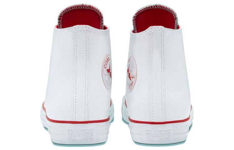 Converse Seasonal Color Leather Chuck Taylor All Star 'Red White' 166729C