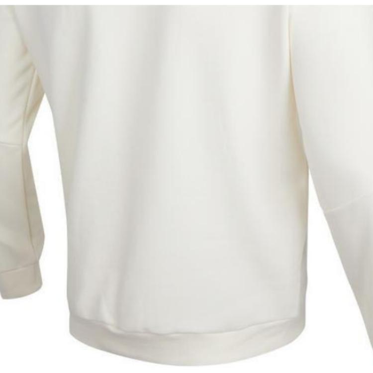 PUMA Logo Print Drawstring Hoodie With Long Sleeves Men Tops White 674352-65