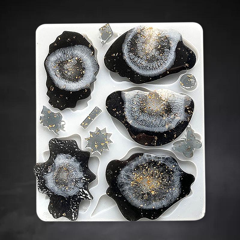 New Cloud Butterfly DIY Coaster Setting Mold Silicone Mold Resin Epoxy Mould