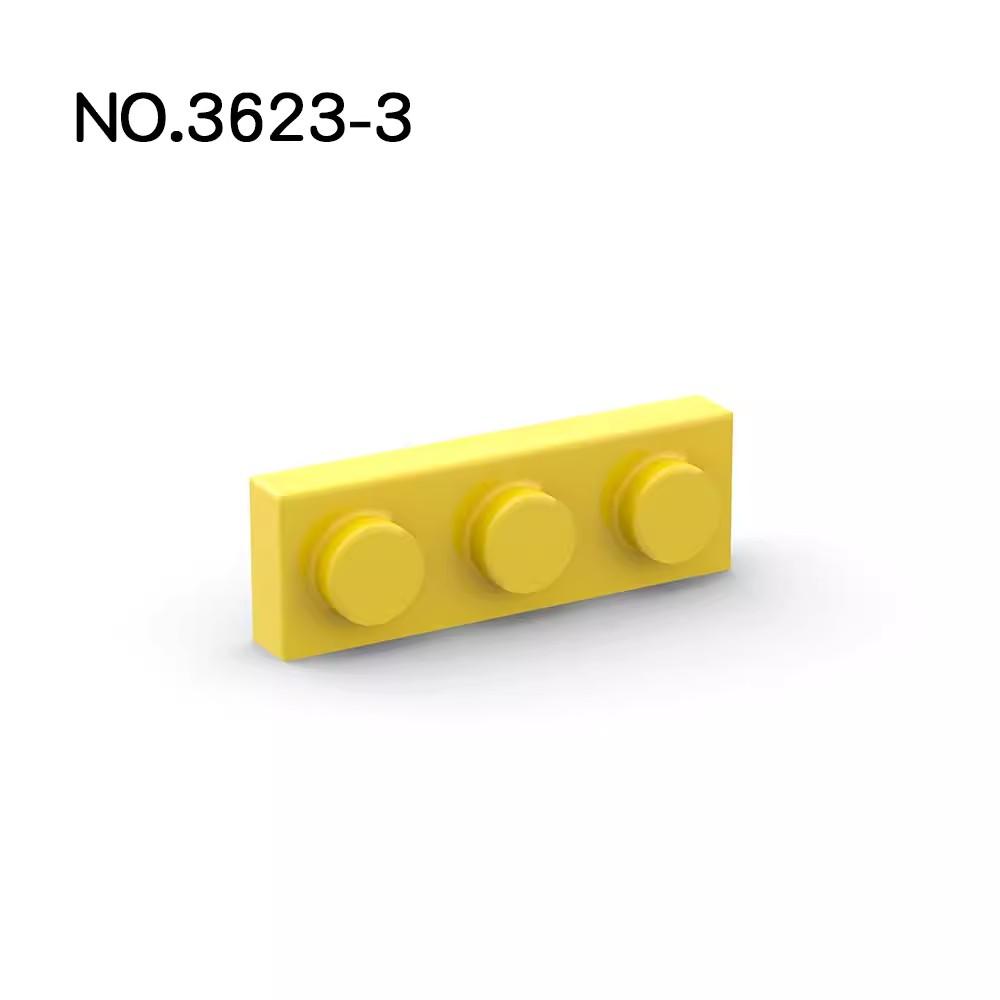 20 Stück MOC Kompatible Bausteine 3623 Platte 1 x 3 für Bausteine Teile DIY Story Pädagogisches Geschenk Spielzeug