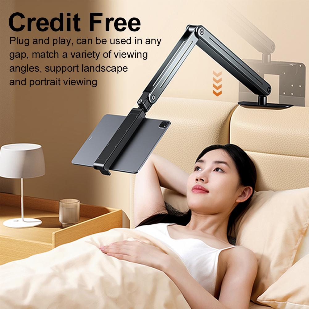 Tablet Holder Stand for Bed for 4.7''-12.9'' Device Tablet Stand Holder Tablets Mount Clamp for IPad/iPhoneX/iPad Pro/N-Switch