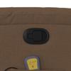 Recliner Chair with Lift Assistance Brown Fabric