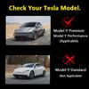 Rear Trunk Both Side Guards For Tesla Model Y Juniper 2025 2026 PU Leather Surface Corner Protection Cargo Liner Anti-dirty Pad