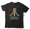 Gamer T Shirt Mens Womens Tees Top Classically Trained Unisex and Retro Gamer 70s 80s  Fathers Day