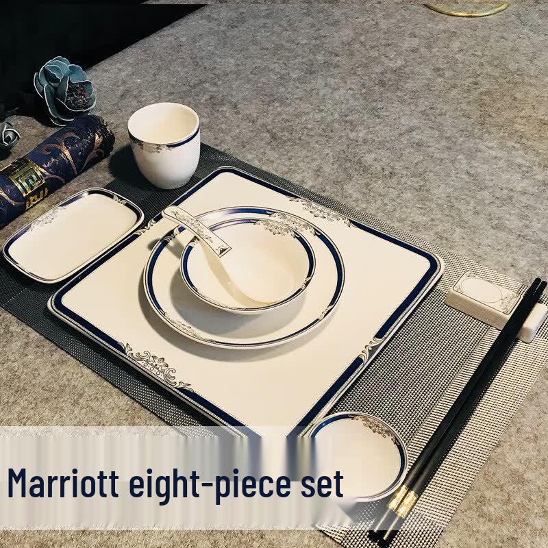 Nordic Ceramic Commercial Dinnerware Set
