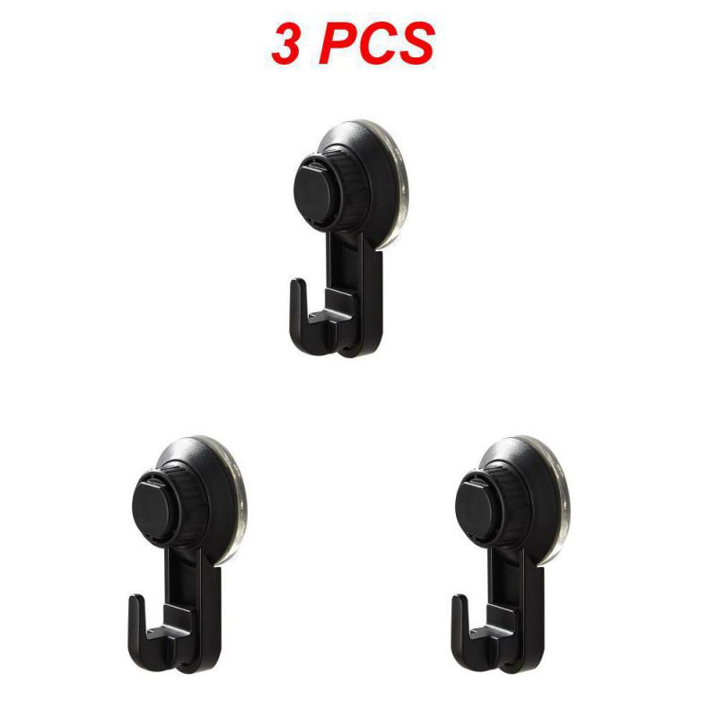 1~5PCS Strong Suction Cup Vacuum Hook Self Adhesive Door Wall Hanger Hook Key Holder Heavy Load Rack Kitchen Bathroom Hanging