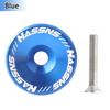 HASSNS MTB Power Vorbaukappe Fahrrad Steuersatz Abdeckung Oben Für Mountain Road Bike Tischabdeckung Aluminiumlegierung Lenker Serie Oben