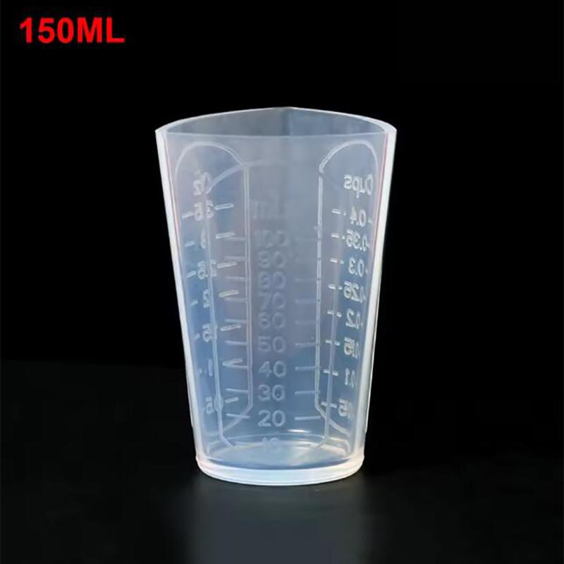 50Ml-1000Ml Silicone Triangle Graduated Measuring Cup Liquid Container Epoxy Resin Making Tools Accessories Silicone Molds
