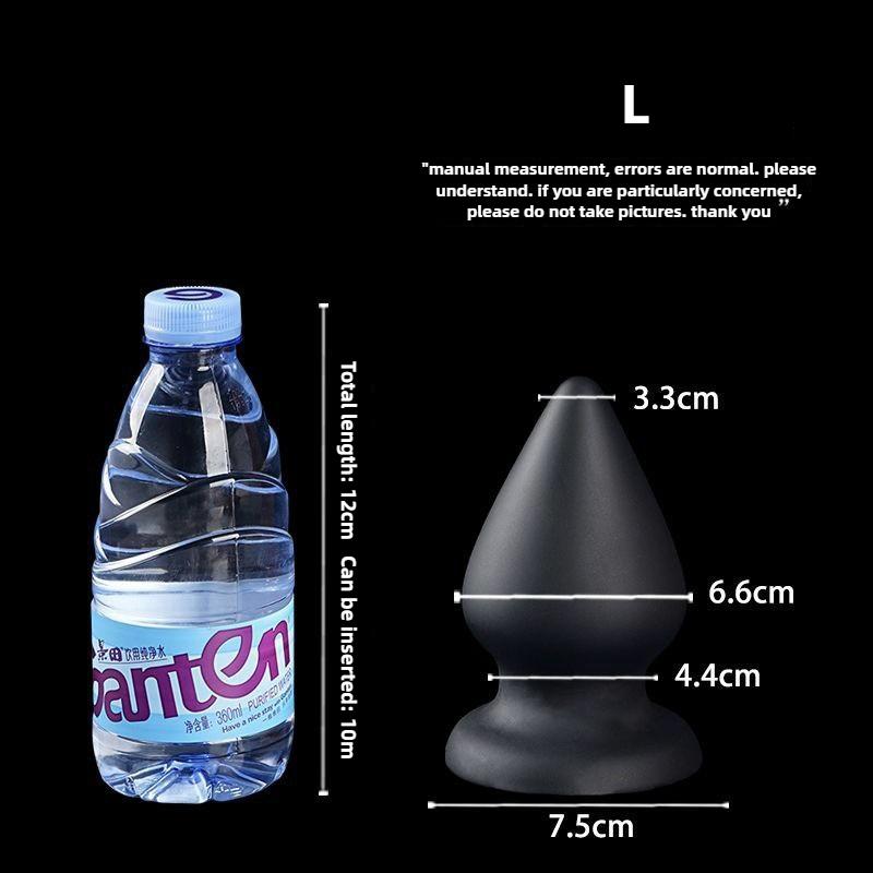 6 Sizes Huge Anal Plug Comfortable Silicone Anal Dildo Suction Cup Big Butt Plug,Anal Dilator Adult Anal Sex Toys for Women Anus