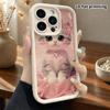 Phone Case: 2D Flat Design Suitable for iPhone 18 17 16 15 14 13 Pro Protective Case, Bowknot Little Kitty, Perfect Christmas and Halloween Holiday Gi
