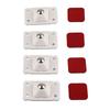 8Pcs Self Adhesive Wheels 360 Degree Universal Casters Pulleys Low Noise for Trash Can Storage Box