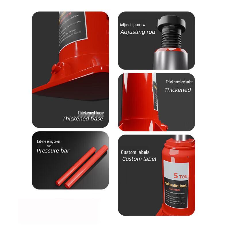 Shiyi 2-Ton Hydraulic Bottle Jack