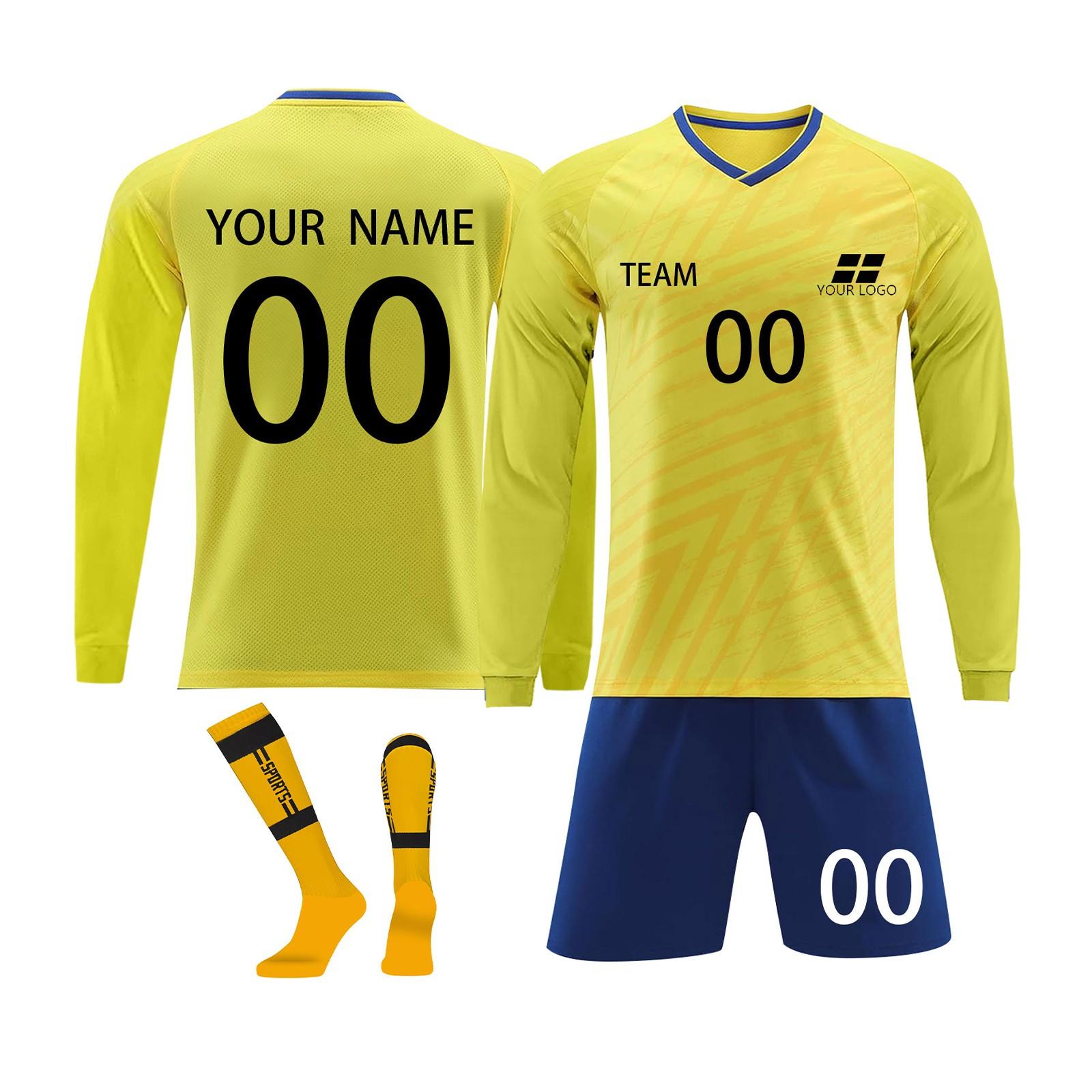 

Комплект персонализированных рубашек для мужчин и девочек с именем и номером, футбольные майки на заказ для мальчиков, тренировочный костюм 16