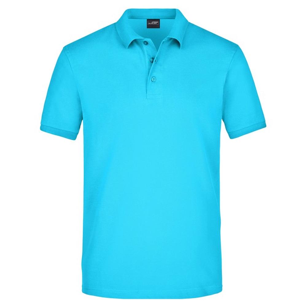 James and Nicholson Mens PiquÃ© Elasticated Polo Shirt