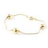 Les Trésors De Lily [F6695] - Gold Plated Bracelet 'Choreography'