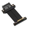 PCIE 4.0 Riser Cable 180 Degrees  Full Speed Lossless Gen 4 GPU Graphics Card Extension Cable for M.2 WiFi USB Sound