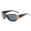 Fashion Butterfly Gradient Decor Shades Women's Trendy Driving Anti UV Sunglasses Y2K New in Popular Beach Sun Glasses