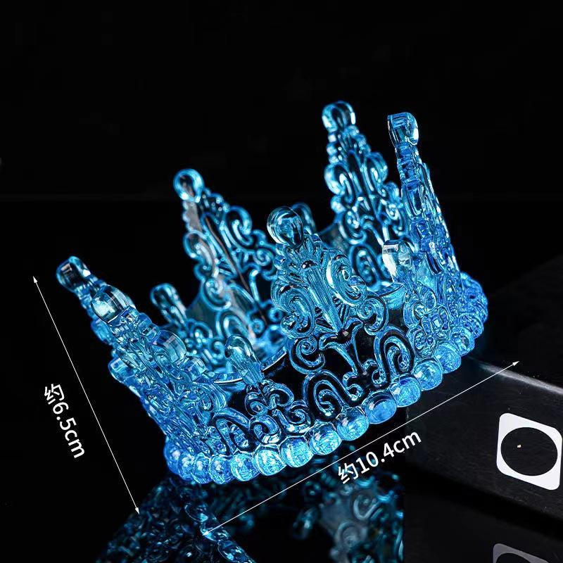 Сплав Пластик Корона Украшение для Торта для Свадеб и Дней Рождения