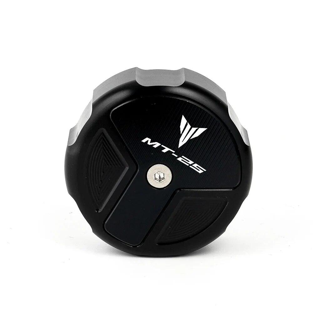 

Для YAMAHA MT03 MT 03 MT25 MT-25 2015-задний тормозной бачок, крышка цилиндра, крышка масляной жидкости мотоцикла MT25 Black