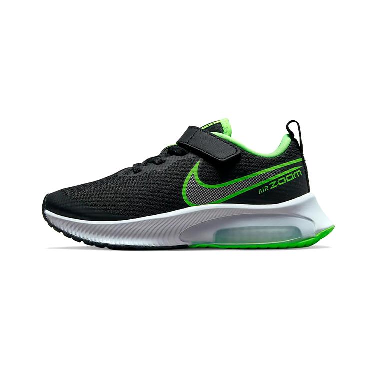 

Nike Air Zoom Arcadia Низкие Кроссовки для Детей Стиль Жизни Черно-Зеленые Дети Возраст 3-7 Лет CK0714-020 28