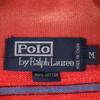 Polo by Ralph Lauren Border Pattern Short sleeve Polo shirt M Red Fawn Men's Used