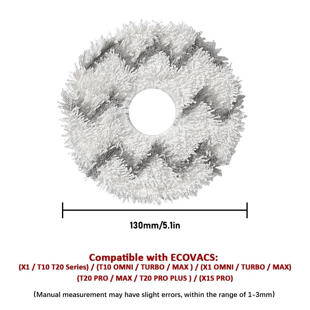 For Ecovacs Deebot X1 X2 X5 T10 T20 T30 T50 N30 N50 N9+ Accessories Robot Vacuum Cleaner Part Mop Cloth