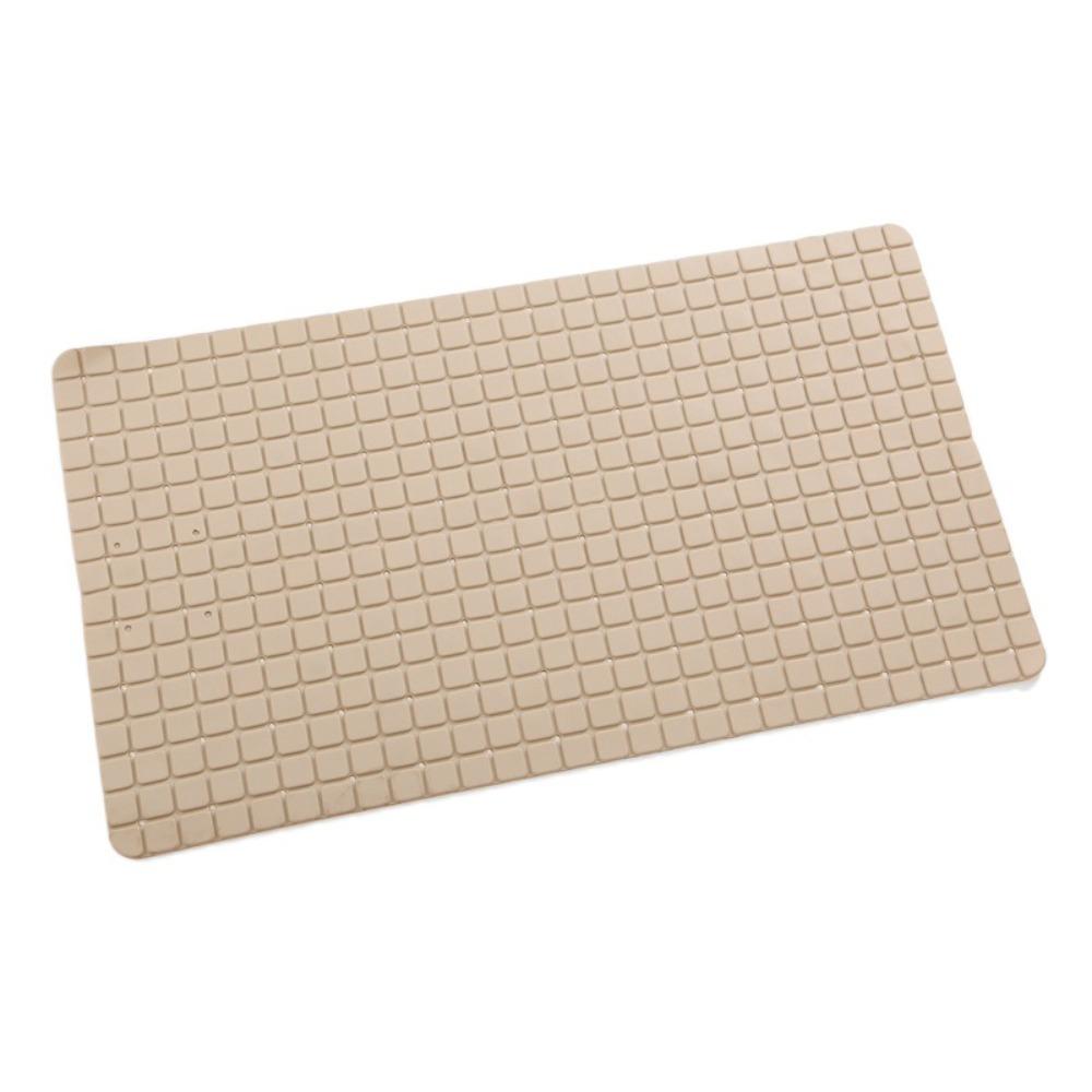 Grid Texture Bathroom Pad with Suction Pad Pedal Pad Bathroom Rug Floor Mat  Washroom