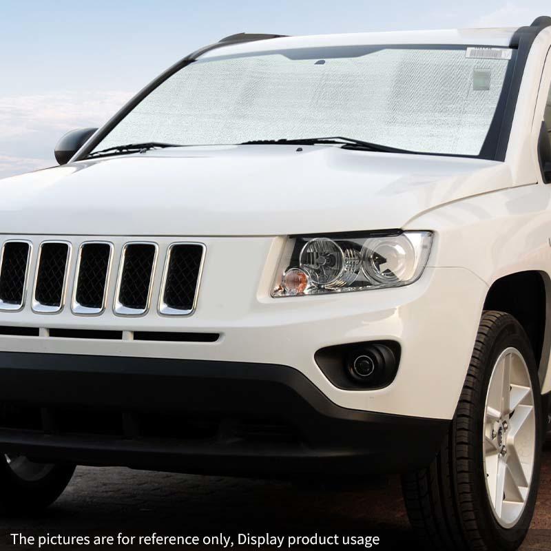 Car Front Windshield Sunshade Window Shade Foldable Sun Visor Cover Fit for Jeep Compass 2007-2016 Car Interior Accessories