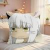 MMade In Abyss Nanachi Riko Cushion Cover Silky Short Plush Invisible Zipper Dustproof Sofa Pillow Case For Home Decor