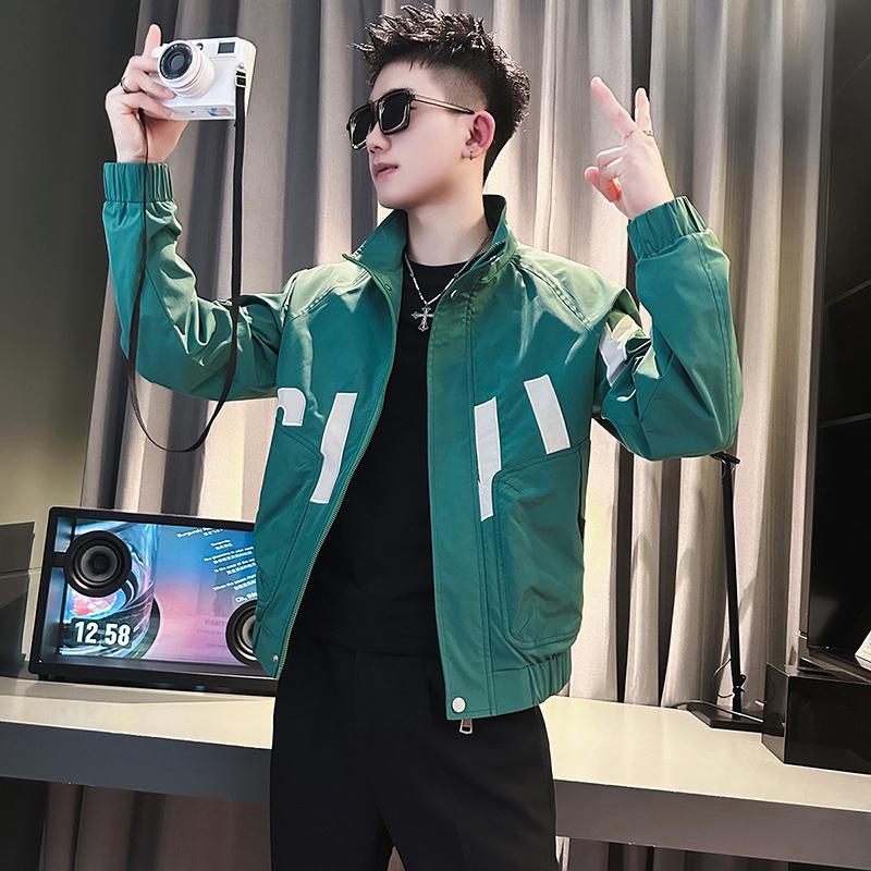 Trendy Japanese Style Harajuku Jacket - Simple & Artistic Outerwear XL