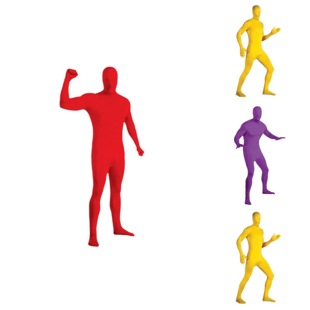 Comfortable Cotton Blend Ninja Stealth Bodysuit For Stage Performances
