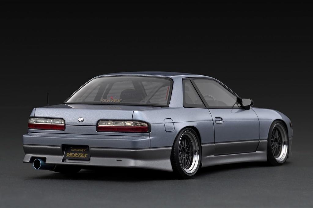 ignition model scale VERTEX S13 Silvia Blue finished product IG3590 TK.Company 1/18 Silver/Gray