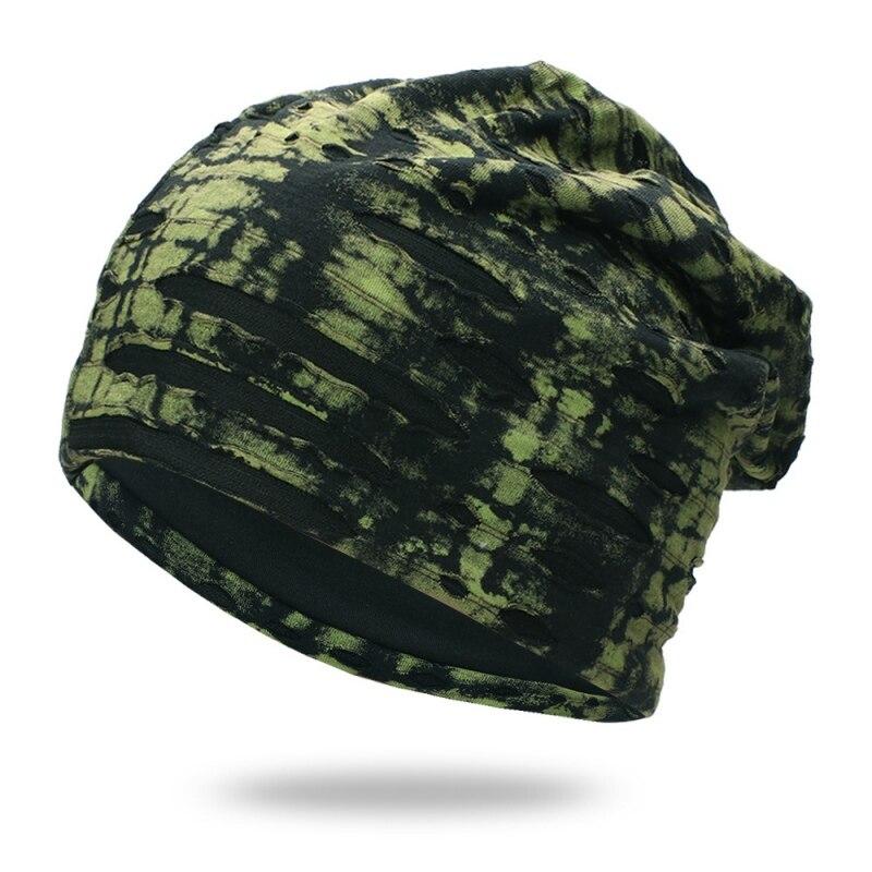 Slouchy Beanie Hats Unisex Tie-dyed 