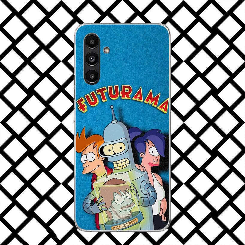 Cartoon F-Futuramas Phone Case for Samsung Galaxy A17 A16 A26 A36 A56 A15 A25 A35 A55 A14 A24 A34 A54 A13 A23 A33 A53 A05S A04S