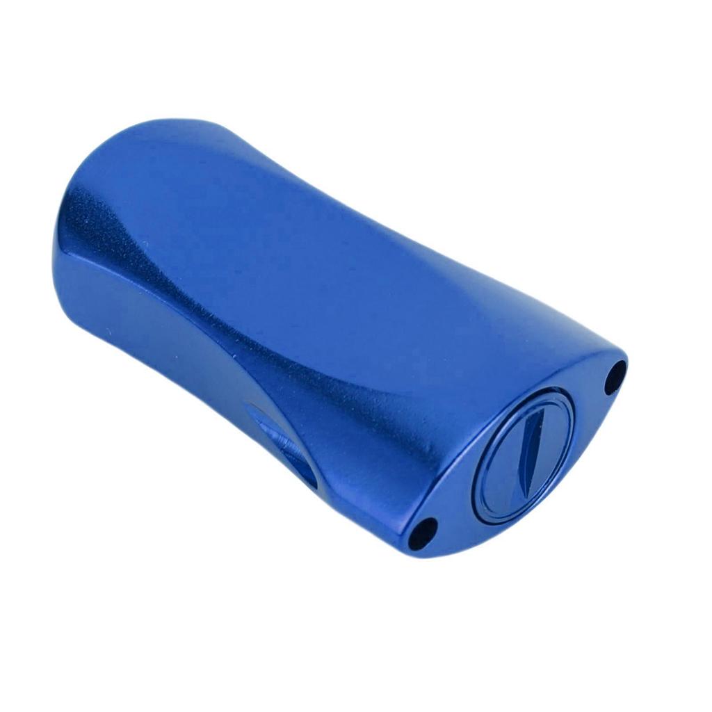 Fishing Reel Knob Replacement Flat for Lure Sea Fishing Handle Accessories Aluminum Alloy Blue